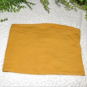 Mustard Yellow tube top 💛